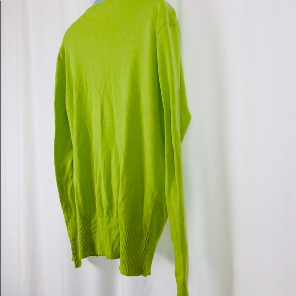 Bongo Cotton button front cardigan sweater L - Picture 6 of 14